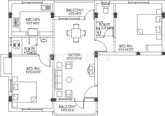Pushkar The Water Front (2BHK+2T (680 sq ft) 680 sq ft) Pushkar The Water Front (2BHK+2T (680 sq ft) 680 sq ft)
