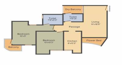  trinetra-residency Floor Plan Floor Plan