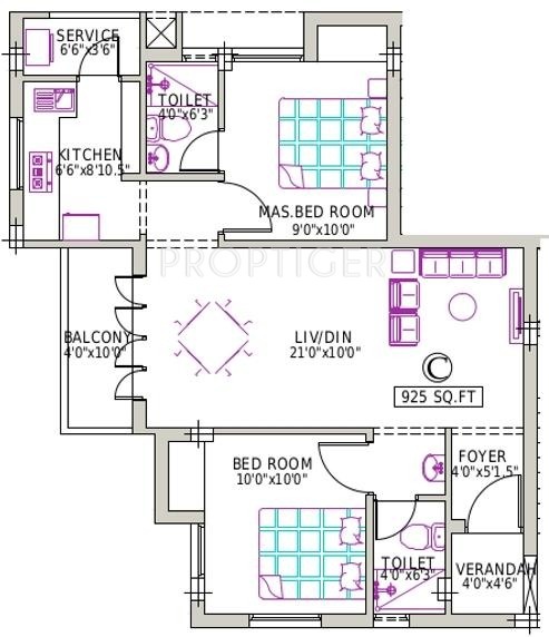 Pushkar Sakunthala (2BHK+2T (925 sq ft) 925 sq ft) Pushkar Sakunthala (2BHK+2T (925 sq ft) 925 sq ft)