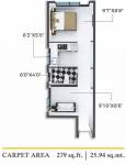 Xrbia Chembur Central Orchid D (1BHK+1T (279.11 sq ft) 279.11 sq ft)