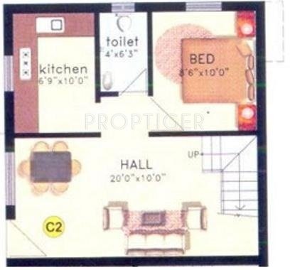 Vinayagga Vinayagga Homes (3BHK+3T (1,250 sq ft) 1250 sq ft)