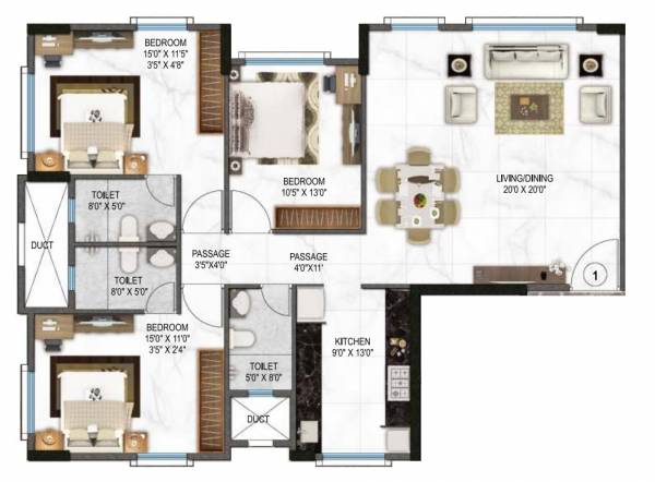  sai-sansar Floor Plan Floor Plan