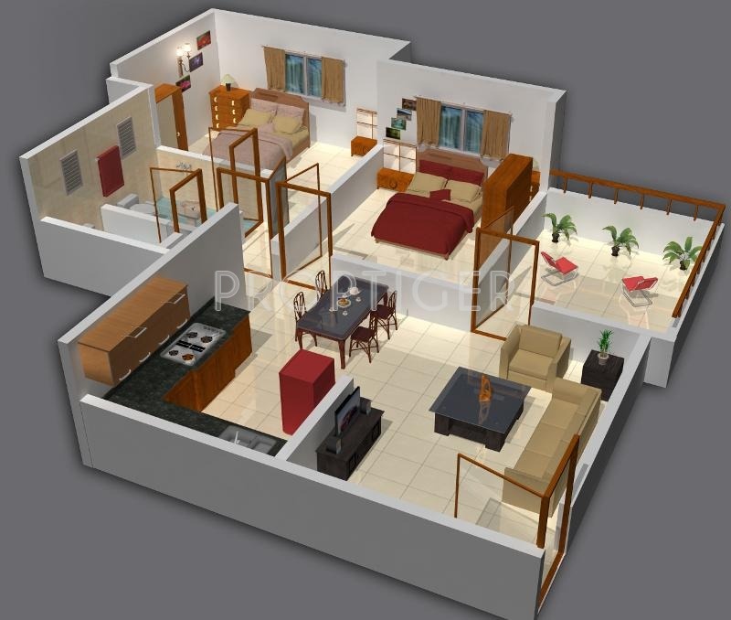 Ram Unnati Heritage (2BHK+2T (841 sq ft) 841 sq ft) Ram Unnati Heritage (2BHK+2T (841 sq ft) 841 sq ft)