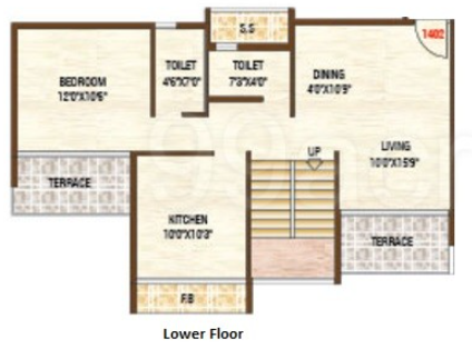  riverside Floor Plan Lower Level Duplex Plan