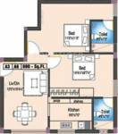 Darshan Borisam Court (2BHK+2T (880 sq ft) 880 sq ft) Darshan Borisam Court (2BHK+2T (880 sq ft) 880 sq ft)