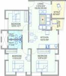 Gokhale Chaitanya (3BHK+2T (1,386 sq ft) 1386 sq ft)