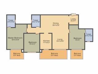 Indiabulls One Indiabulls (3BHK+3T (1,850 sq ft) 1850 sq ft) Indiabulls One Indiabulls (3BHK+3T (1,850 sq ft) 1850 sq ft)
