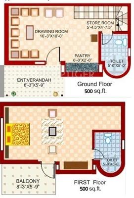 Rituraj Nal Safari (1BHK+1T (1,000 sq ft) 1000 sq ft)