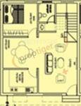 Priyadarshini Constructions The Grande Floor Plan (3BHK+3T)