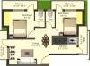 Manju Royal Suite (2BHK+2T (876 sq ft) 876 sq ft)