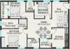 Dhaani 9 Square (3BHK+3T (1,420 sq ft) 1420 sq ft)