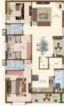 Indiabulls Centrum (3BHK+2T (1,635 sq ft) + Servant Room 1635 sq ft)