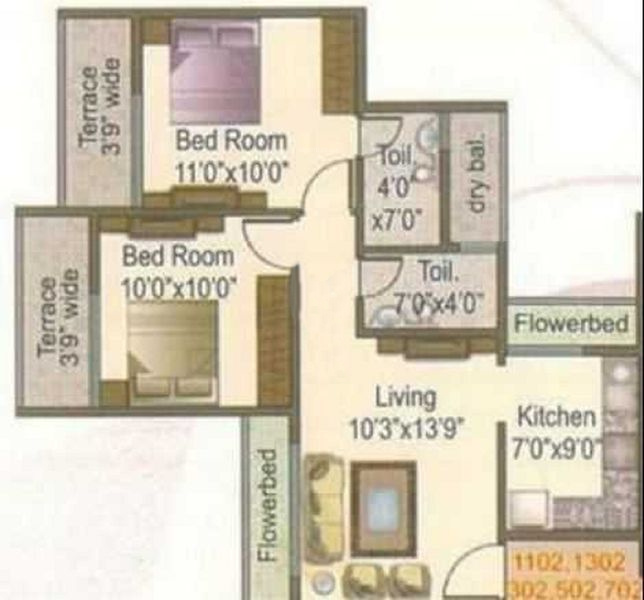 Floor Plan hira laxmi heights Floor Plan Floor Plan