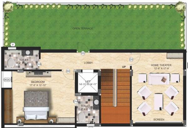  ivy Floor Plan Third Floor Plan