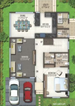  anvithas amari Floor Plan Ground Floor Plan