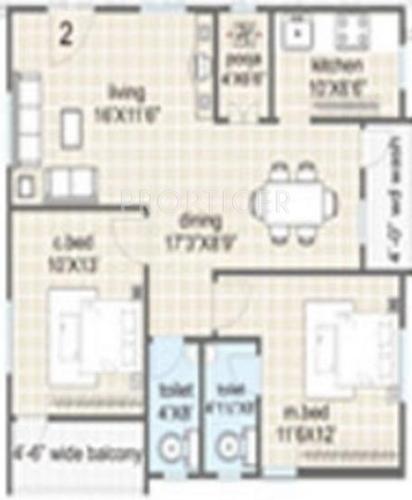 Girija Girija Residency (2BHK+2T (1,088 sq ft) 1088 sq ft) Girija Girija Residency (2BHK+2T (1,088 sq ft) 1088 sq ft)