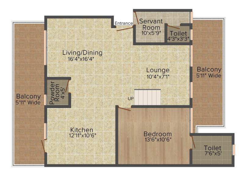 Sarvome The Presidio (4BHK+6T (2,871 sq ft) + Servant Room 2871 sq ft)