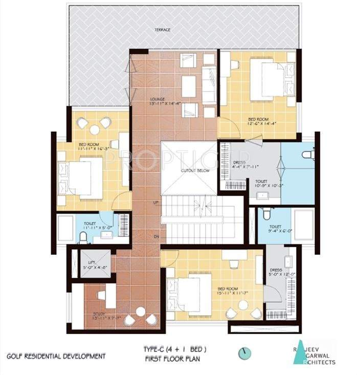 Vedic Golf Grove (5BHK+7T (5,157 sq ft)   Study Room 5157 sq ft)