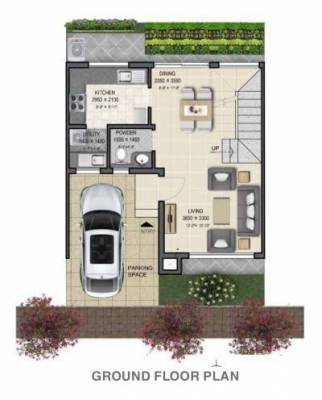  gardenia Floor Plan Ground Floor Plan