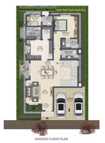 gardenia Floor Plan Ground Floor Plan