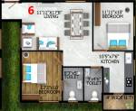 Triguna Ashwatha (2BHK+2T (940 sq ft) 940 sq ft) Triguna Ashwatha (2BHK+2T (940 sq ft) 940 sq ft)