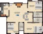 The Nest Nest Happy (3BHK+3T (1,235 sq ft) 1235 sq ft)