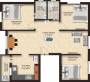 The Nest Nest Happy (3BHK+3T (1,235 sq ft) 1235 sq ft) The Nest Nest Happy (3BHK+3T (1,235 sq ft) 1235 sq ft)