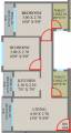 Fannan Town Centre (2BHK+2T (516.67 sq ft) 516.67 sq ft)