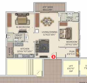  rami-reddy-towers Floor Plan Floor Plan