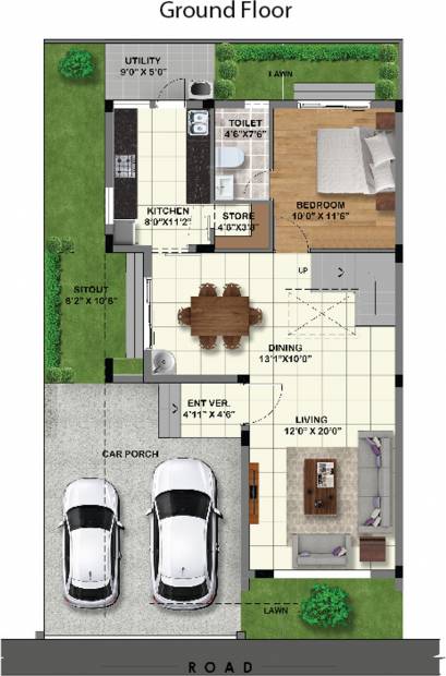 S And P Signature Villas (4BHK+4T (2,134 sq ft) 2134 sq ft)