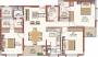 Ahad Excellencia (2BHK+2T (1,384 sq ft) + Study Room 1384 sq ft) Ahad Excellencia (2BHK+2T (1,384 sq ft) + Study Room 1384 sq ft)