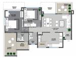 Phadnis Altai (2BHK+2T (1,134 sq ft) 1134 sq ft)