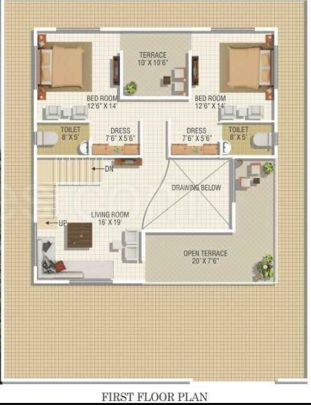 First Floor Plan nagar-zari-phase-i Floor Plan First Floor Plan