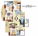 JM Royal Park (4BHK+4T (2,370 sq ft)   Servant Room 2370 sq ft)