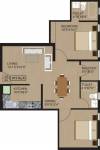 JBM Manah (2BHK+2T (873 sq ft) 873 sq ft) JBM Manah (2BHK+2T (873 sq ft) 873 sq ft)