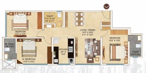  aaradhya-nine Floor Plan Floor Plan