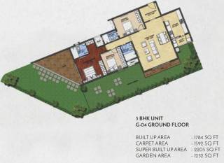 Bhandari Verve On The Curve (3BHK+3T (2,205 sq ft) 2205 sq ft) Bhandari Verve On The Curve (3BHK+3T (2,205 sq ft) 2205 sq ft)