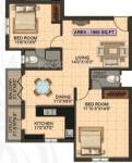 SSB Royal Enclave (2BHK+2T (1,000 sq ft) 1000 sq ft)