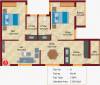 Sree Daksha Sanshray Phase II (2BHK+2T (1,158 sq ft) 1158 sq ft)