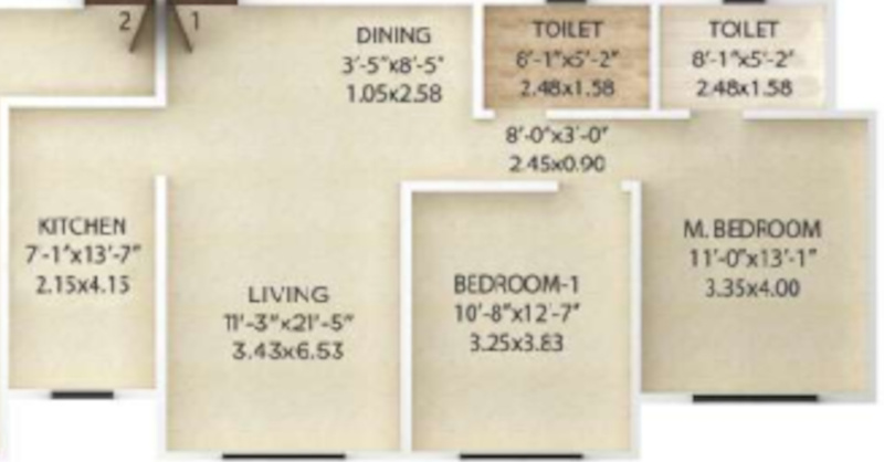  jai vijay chsl phase i Floor Plan Floor Plan