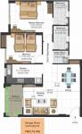Ashiana Dwarka Phase II (2BHK+2T (787.92 sq ft) 787.92 sq ft)
