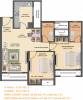 Dosti West County Phase 2 Dosti Cedar (2BHK+2T (592.02 sq ft) 592.02 sq ft)