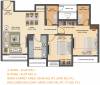 Dosti West County Phase 2 Dosti Cedar (2BHK+2T (640.24 sq ft) 640.24 sq ft)
