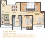 Dosti West County Phase 2 Dosti Cedar (2BHK+2T (640.24 sq ft) 640.24 sq ft) Dosti West County Phase 2 Dosti Cedar (2BHK+2T (640.24 sq ft) 640.24 sq ft)