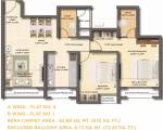 Dosti West County Phase 2 Dosti Cedar (2BHK+2T (674.79 sq ft) 674.79 sq ft) Dosti West County Phase 2 Dosti Cedar (2BHK+2T (674.79 sq ft) 674.79 sq ft)