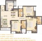 Dosti West County Phase 2 Dosti Cedar (3BHK+3T (887.16 sq ft) 887.16 sq ft) Dosti West County Phase 2 Dosti Cedar (3BHK+3T (887.16 sq ft) 887.16 sq ft)