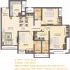 Dosti West County Phase 2 Dosti Cedar (3BHK+3T (1,032.69 sq ft) 1032.69 sq ft)