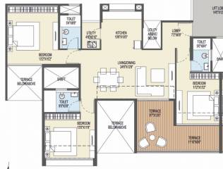  ganga-platino-phase-iii Floor Plan Floor Plan
