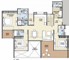  ganga-platino-phase-iii Floor Plan Floor Plan