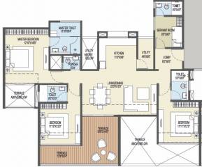  ganga-platino-phase-iii Floor Plan Floor Plan